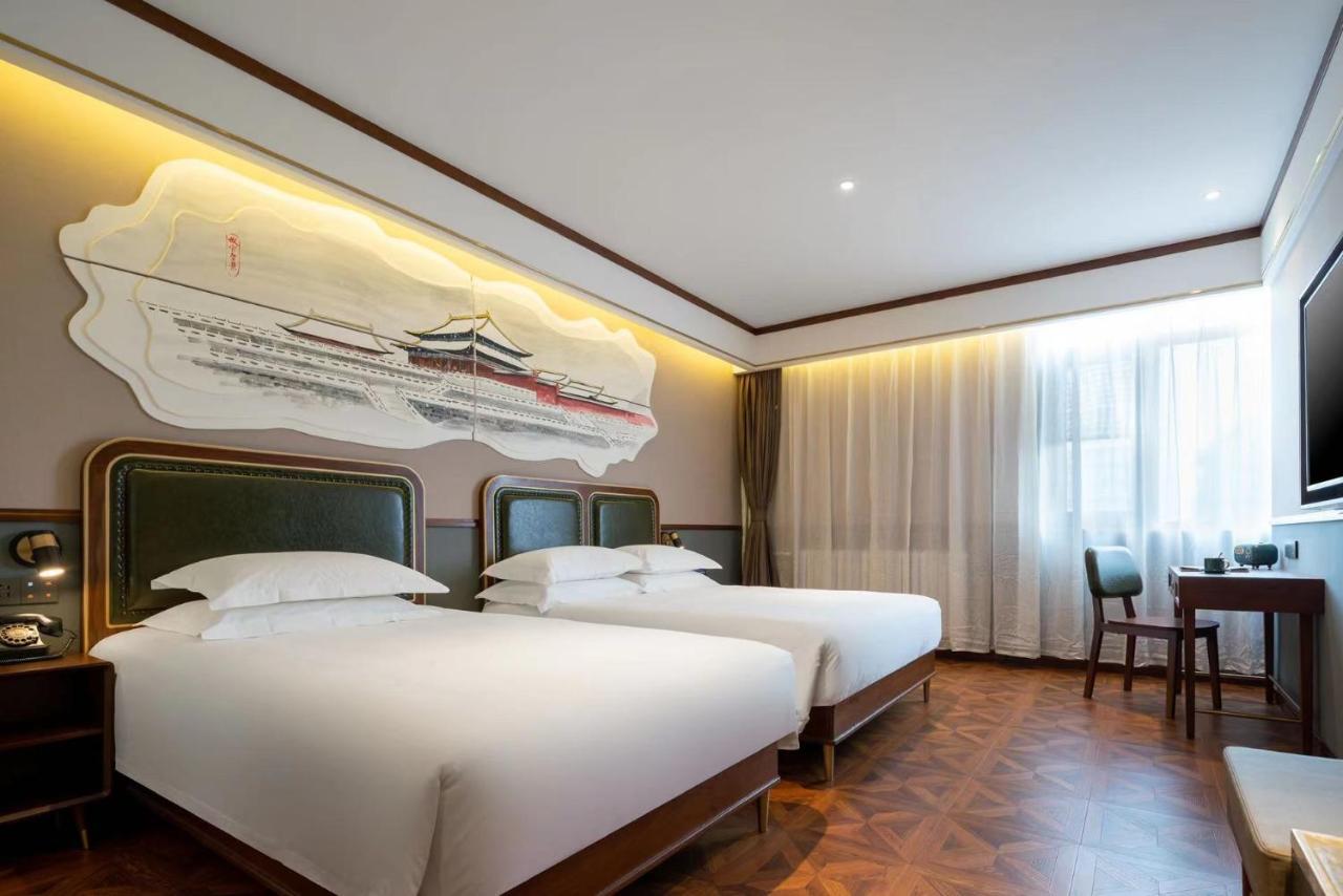 Nostalgia S Hotel Near Beijing Xidan Financial Street-Central Conservatory Of Music, Tian'Anmen Square, The Capital Museum, 10 Minutes Away From Beijing West Railway Station, Free Ice Cream, Coffee And Laundry Service Exterior photo